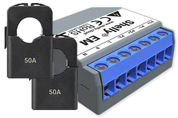 Effektmätare 2x50A