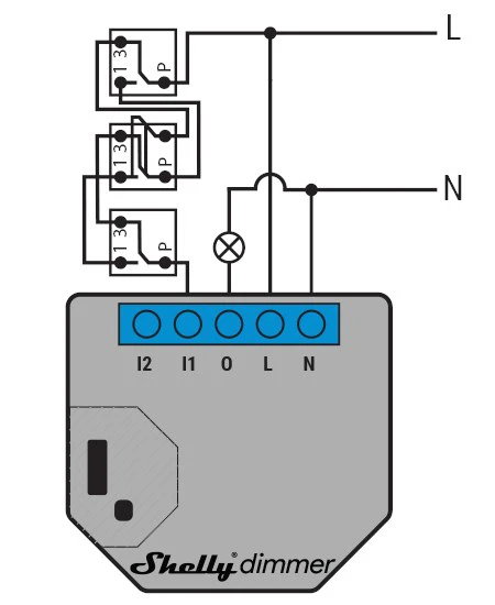 Infälld dimmer - Bild 3