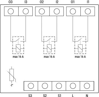 Strömbrytare x 3 - Bild 2