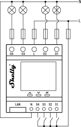 Shelly Pro 4PM V2 - Bild 2