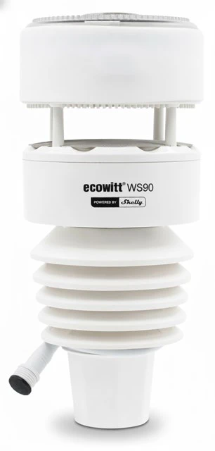 Ecowitt Weather Station Power by Shelly