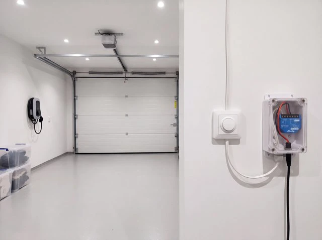 Styrning av garageport - Bild 7