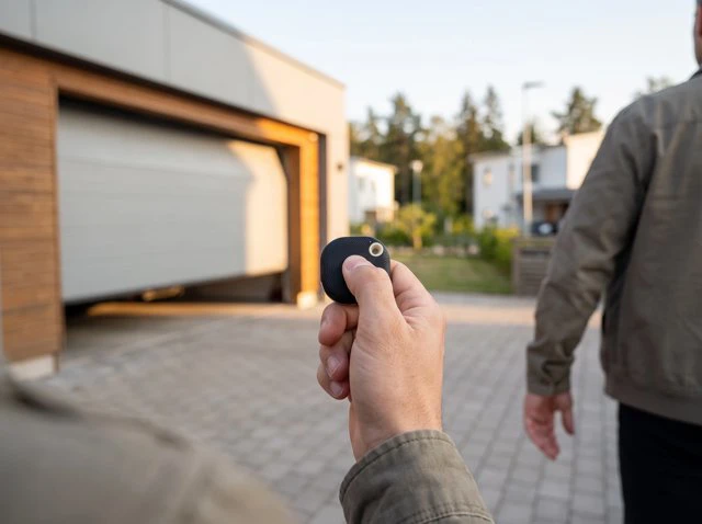 Styrning av garageport - Bild 10